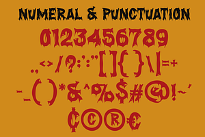 Shadows Fright Font