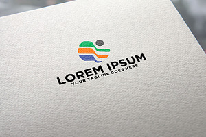 Sports athlete swimmer logo idea, a Branding & Logo Template by REDVY CREATIVE