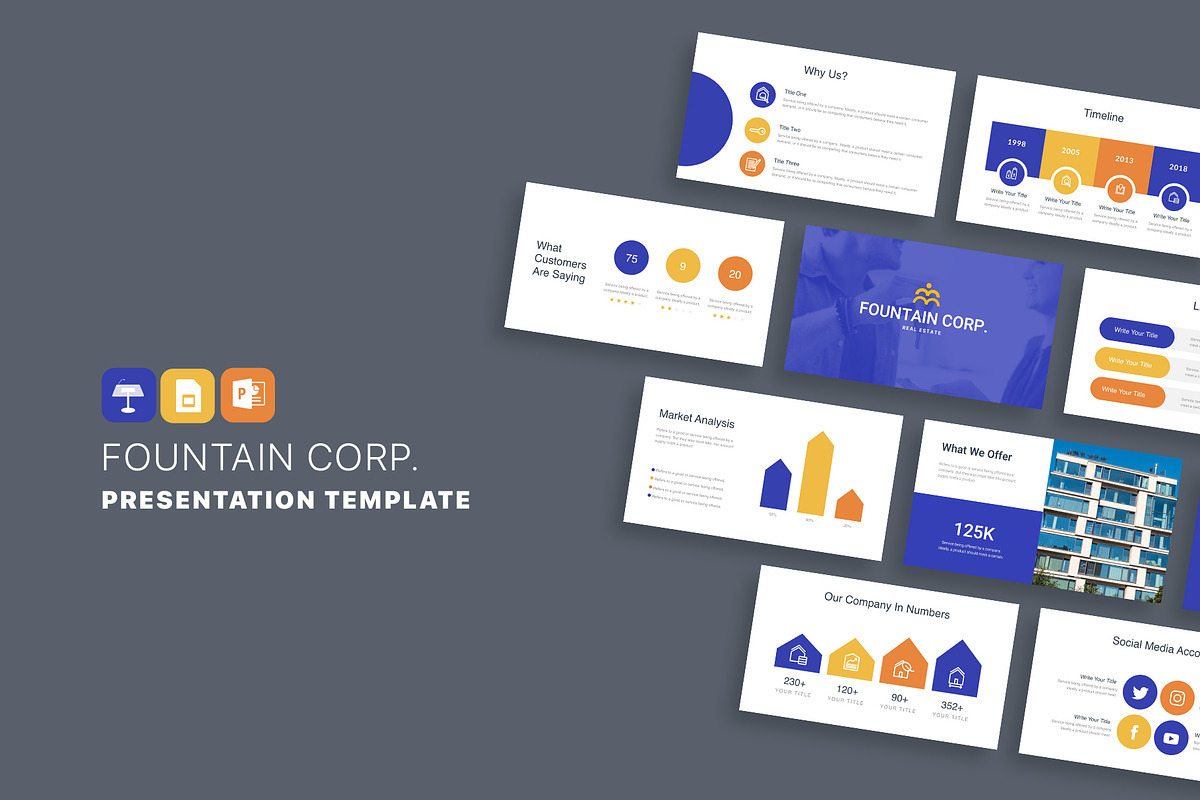 SWIFT Real Estate Bundle, a Presentation Template by slidequest (Photo 5 of 13)