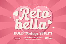 Retobella - Bold Vintage Script Font