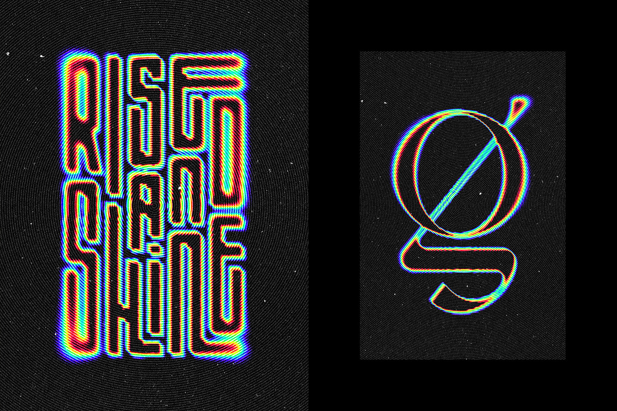 Circle Blur Text & Logo Effect, a Layer Style Add-On by Design Squad (Photo 4 of 6)