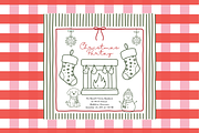 Christmas Frames Whimsy Set, a Seasonal Illustration by digital.incubator.yum (Thumbnail 16 of 18)