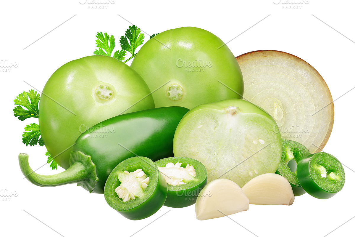Salsa Verde Ingredients, a Food & Drink Photo by Hortimages (Photo 1 of 2)