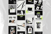 Bold Neon Social Media Templates, a Social Media Template by Row Creative (Thumbnail 7 of 10)