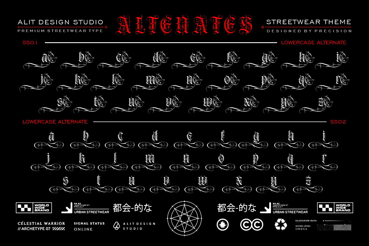 Dread Gothic Typeface, a Blackletter Font by alit design (Photo 13 of 22)