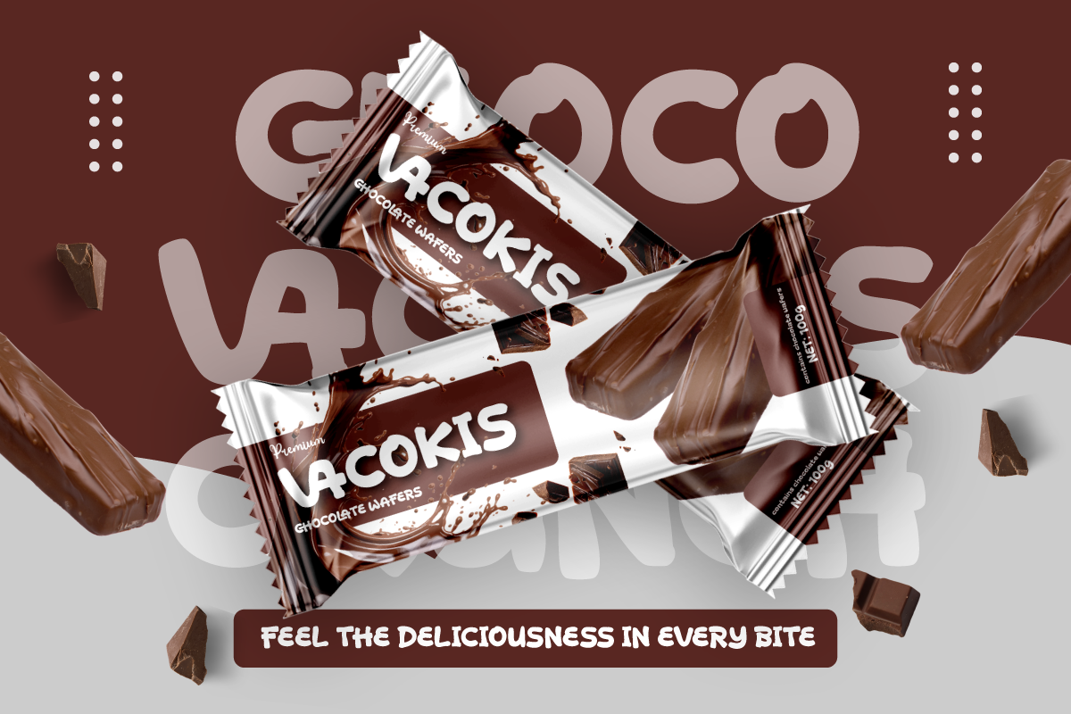 Choiys Cuke - Choco Display Font, a Handwritten Font by trabaskriya (Photo 9 of 10)