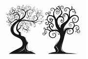 Tree Laser Cut Bundle | Decorative, an Object Graphic by jahid234 (Thumbnail 2 of 9)