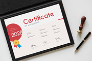 Modern Certificate | EPS & INDD, a Stationery Template by HiveArts (Thumbnail 2 of 2)