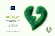 Grass Effect Photoshop Action, an Action Add-On by Andrew Skoch Design (Thumbnail 5 of 6)