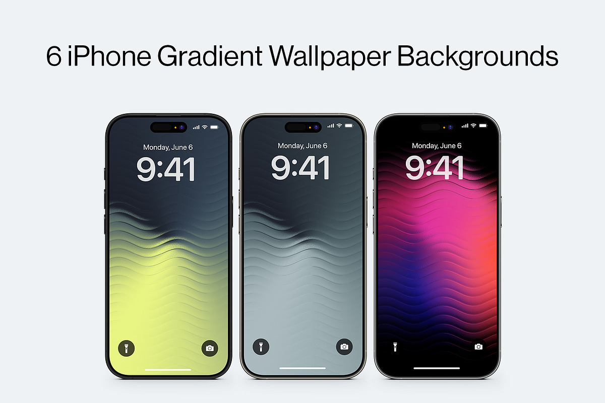 6-Pack Phone Wallpaper Bundle, a Graphic by Chromaform Studio (Photo 3 of 9)