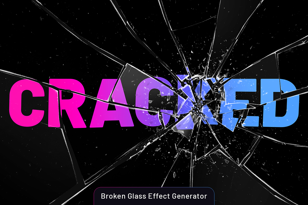 Broken Glass Effect Generator