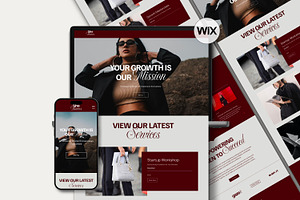 Business Coaching Wix Website, a Wix Template by Sky Dore Design