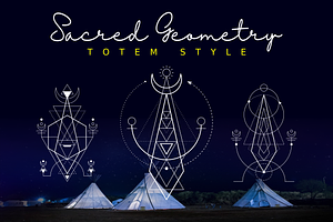 Sacred Geometry : Totem Style Bundle
