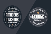 Mechanical, a Sans Serif Font by Inspiratype (Thumbnail 2 of 5)
