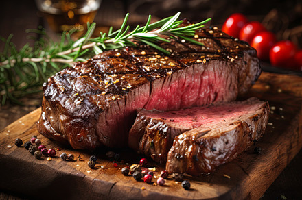 Delicious grilled pork beef steaks s, a Background Photo by Pixeness