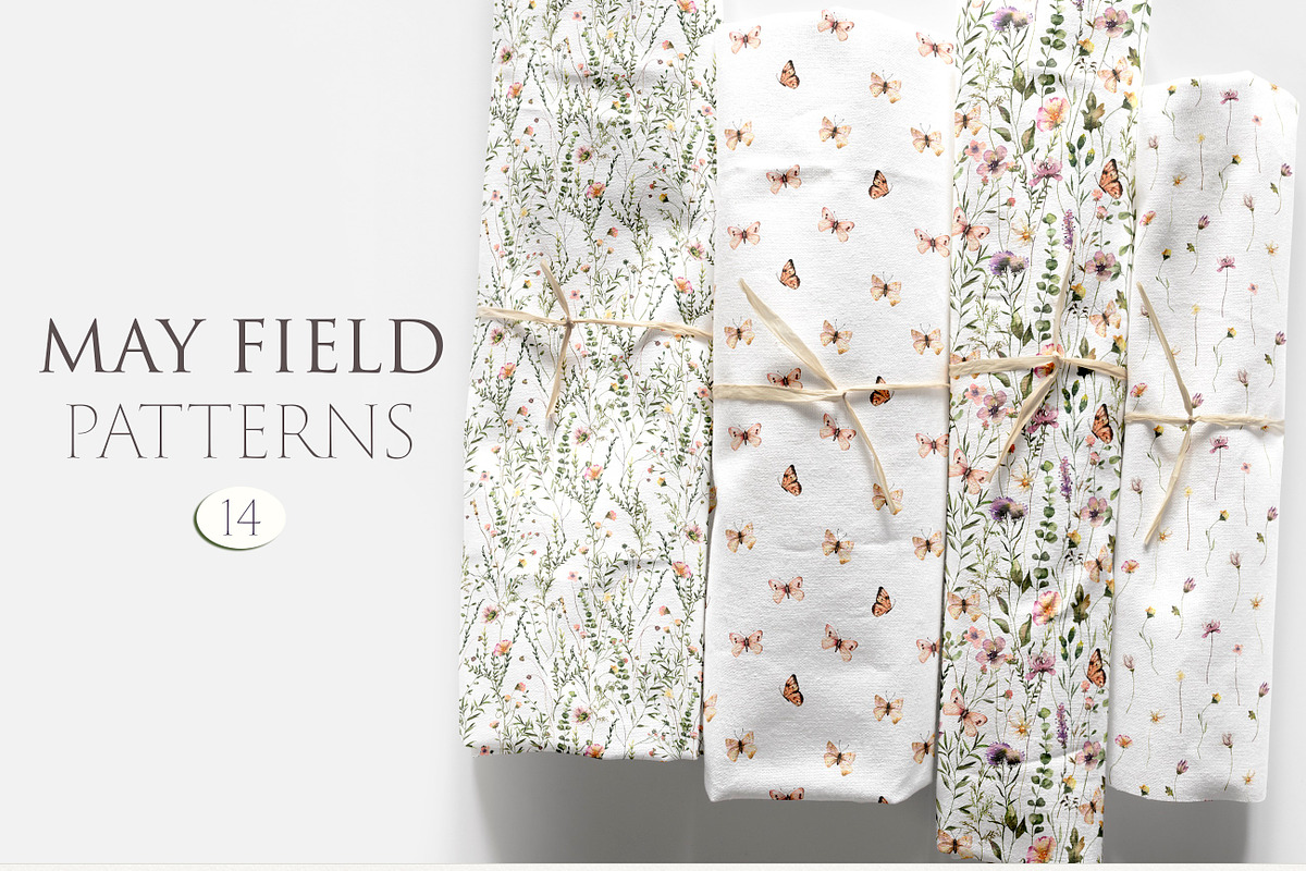 May - Floral Watercolor Collection, a Decorative Illustration by Les Frolova (Photo 10 of 12)