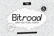 Bitroad – Retro Y2K Pixel Font, a Sans Serif Font by Lettertype Studio (Thumbnail 1 of 15)