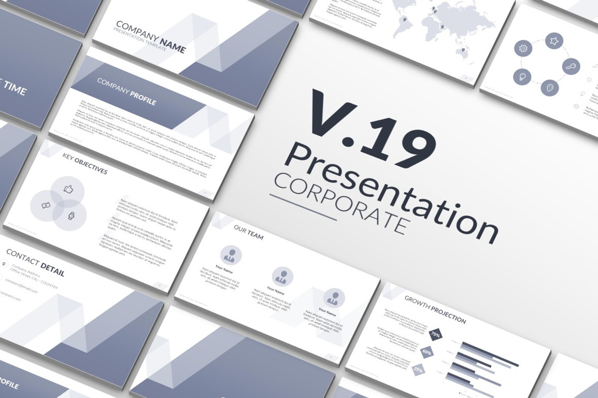 Presentation Corporate 19, a Presentation Template by SlideKingdom (Photo 1 of 3)
