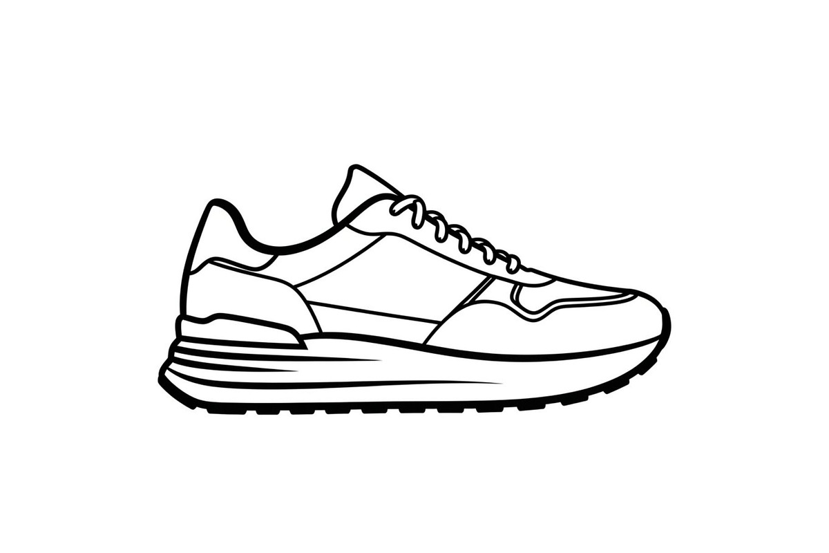 Sneaker Silhouette Vector Bundle, an Illustration by Designs_River (Photo 10 of 48)