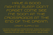 Akalime Stamp, a Sans Serif Font by Craft Supply Co. (Thumbnail 2 of 8)