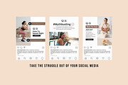 Physiotherapy Social Media, a Social Media Template by Sincerely Media (Thumbnail 3 of 9)