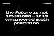 Vogjer - Bold Futuristic Font, a Sans Serif Font by limitype (Thumbnail 5 of 14)