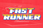 Turbo Lancer- Racing Logo Font, a Sans Serif Font by Rillatype (Thumbnail 3 of 7)