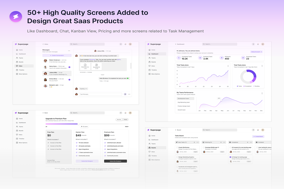 Task and Project Management App preview 5
