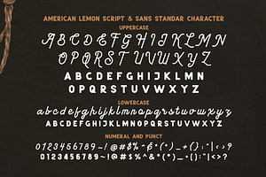 American Lemon Font Duo