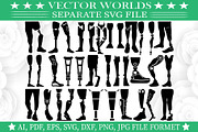 Prosthetic Leg SVG, Leg SVG, an Object Graphic by VectorWorlds