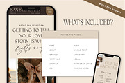 Boho Showit Template - Photographers, a Websites & App Template by Lennox Creative Co. (Thumbnail 3 of 6)