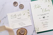 Lavish Greenery Wedding Suite, an Invitation Template by BlueRobinDesignShop (Thumbnail 3 of 5)