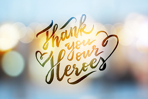 Thank you our heroes