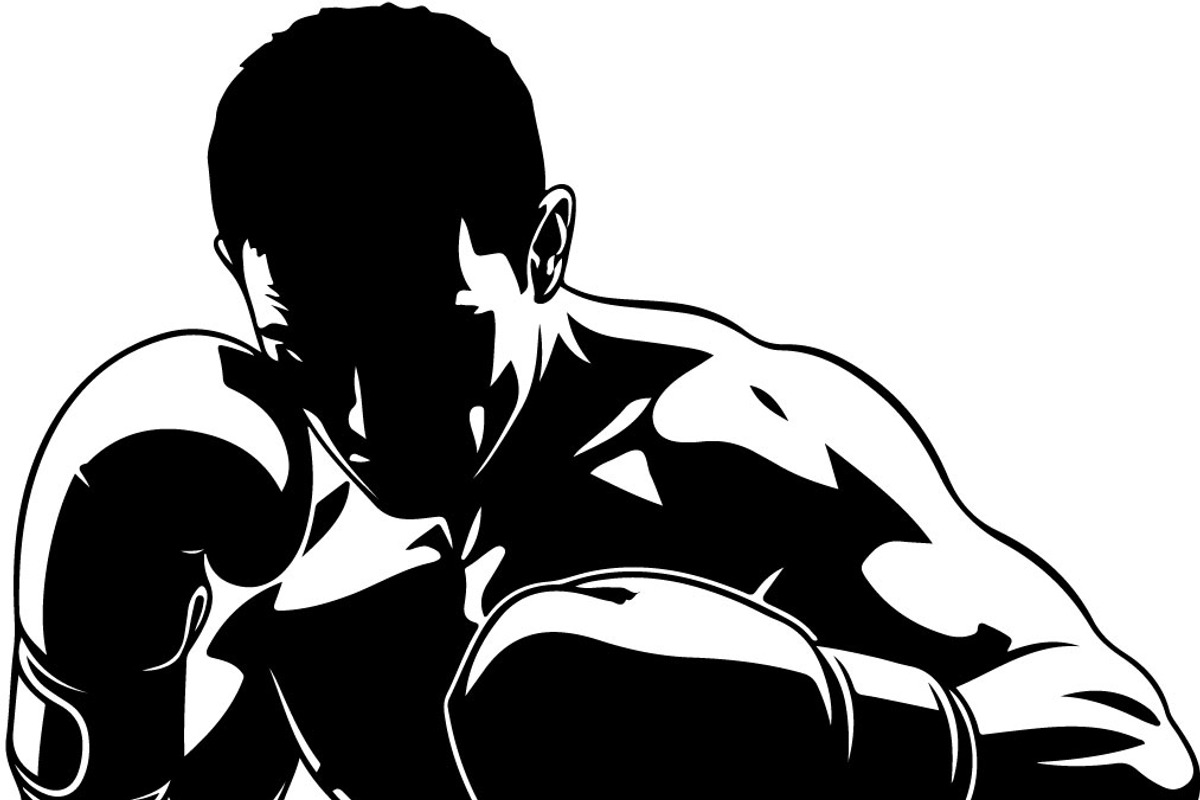 Boxing Fighter Silhouette Bundle, an Illustration by Designs_River (Photo 26 of 31)