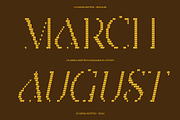 CS Asena Knitted, a Serif Font by Craft Supply Co. (Thumbnail 3 of 8)