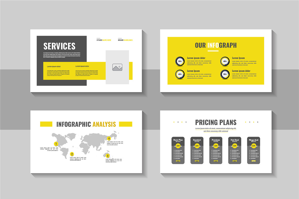 Business Marketing Plan Template, a Presentation Template by Pavel_design (Photo 3 of 4)