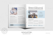 Newsletter Template, a Brochure Template by ThemeDevisers (Thumbnail 5 of 5)