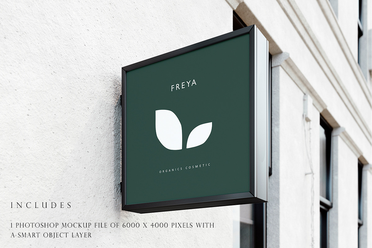 Square signboard | Creative Market