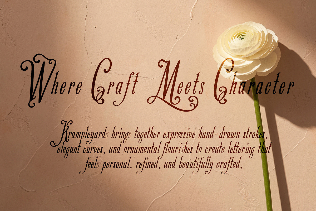 Krample Yards - Artisanal Soul, a Script Font by HypeWorksCo (Photo 18 of 21)