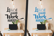 Logo/Text Wall Interior Mockup, a Print Template by MockUpgrade (Thumbnail 2 of 4)