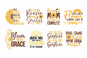 Sunflower SVG Bundle