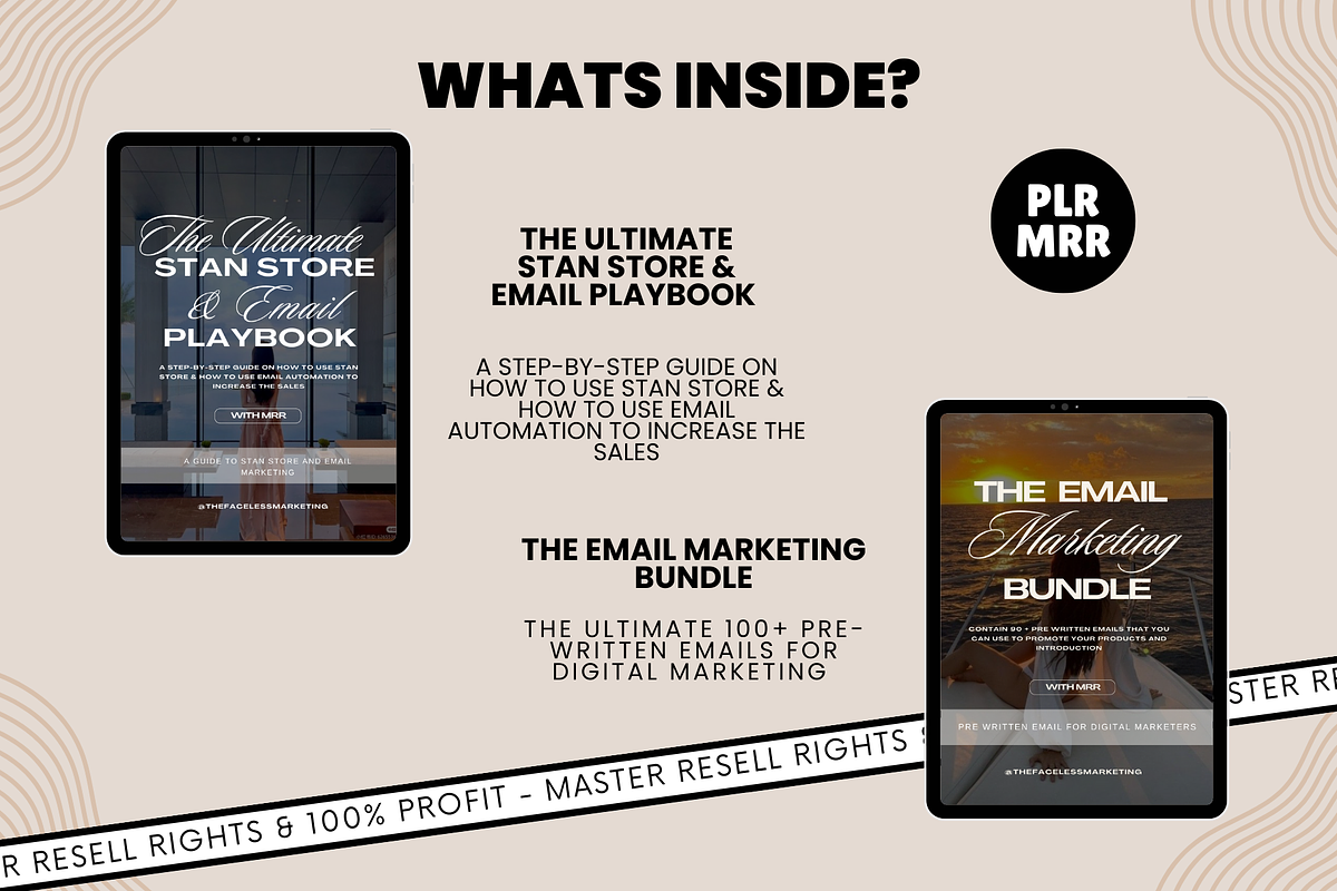 Faceless Digital Marketing Ebooks, a Marketing Template by Design By Hira (Photo 5 of 9)