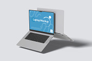 Laptop Mockup, a Device Mockup by graphicsecond (Thumbnail 3 of 5)
