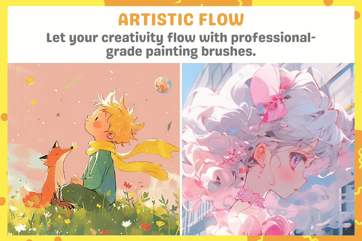 Procreate Sai and Clip Studio Brush, a Brush Add-On by nikiartcorner (Photo 4 of 8)