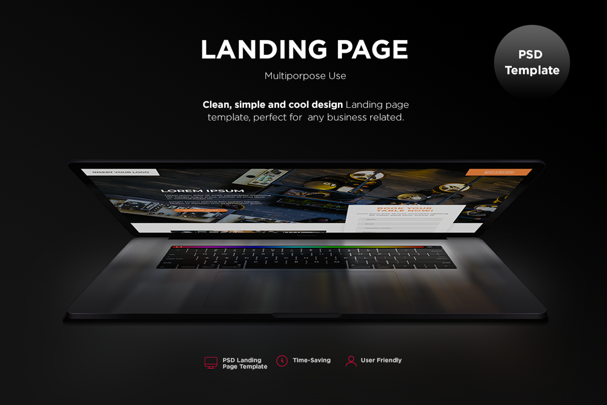 Mvp - Landing Page Multiporpose, a Landing Page Template by MVP Factory (Photo 2 of 5)