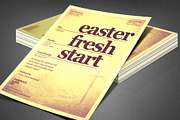 Easter Fresh Start Church Flyer, a Flyer Template by loswl (Thumbnail 3 of 7)