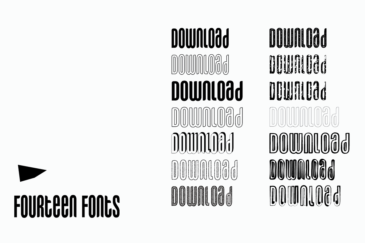 Theta-Brush tip, a Font by Jadugar Design Studio (Photo 2 of 6)