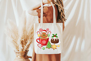Sweet Christmas Cake PNG Sublimation, an Illustration by Daily.Designs (Thumbnail 4 of 5)