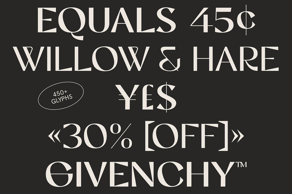 Skylight – Display Sans-Serif Font, a Sans Serif Font by Studio Aurora (Photo 2 of 9)