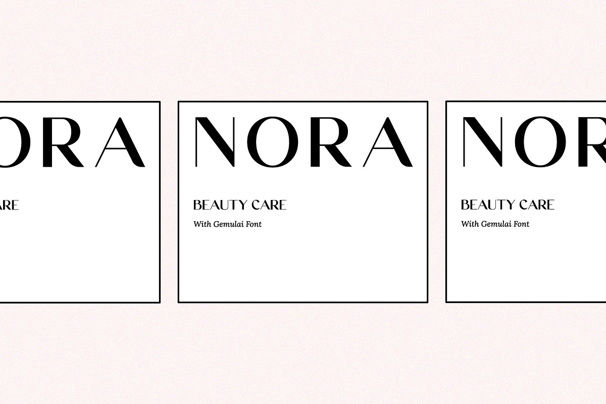 Gemulai - Modern Sans Serif Font, a Sans Serif Font by Prioritype Co (Photo 5 of 10)